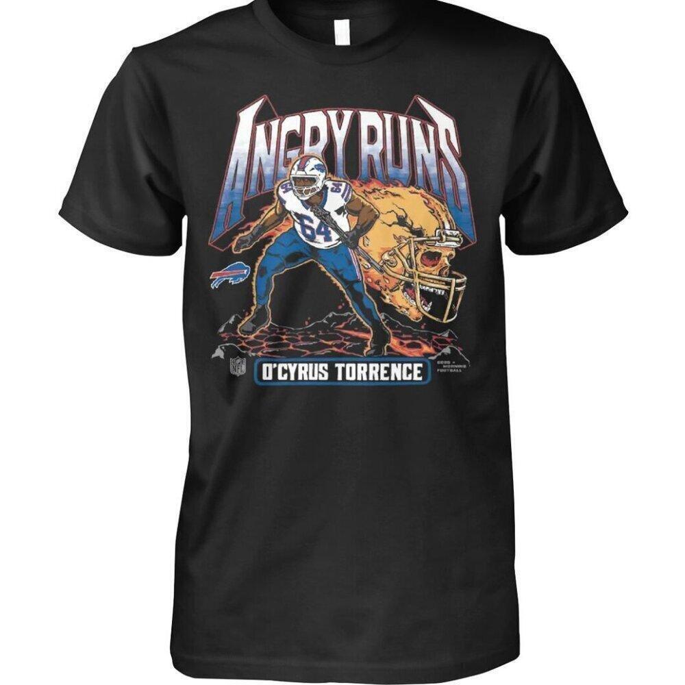 Angry Runs  Bills Ocyrus Torrence Shirt